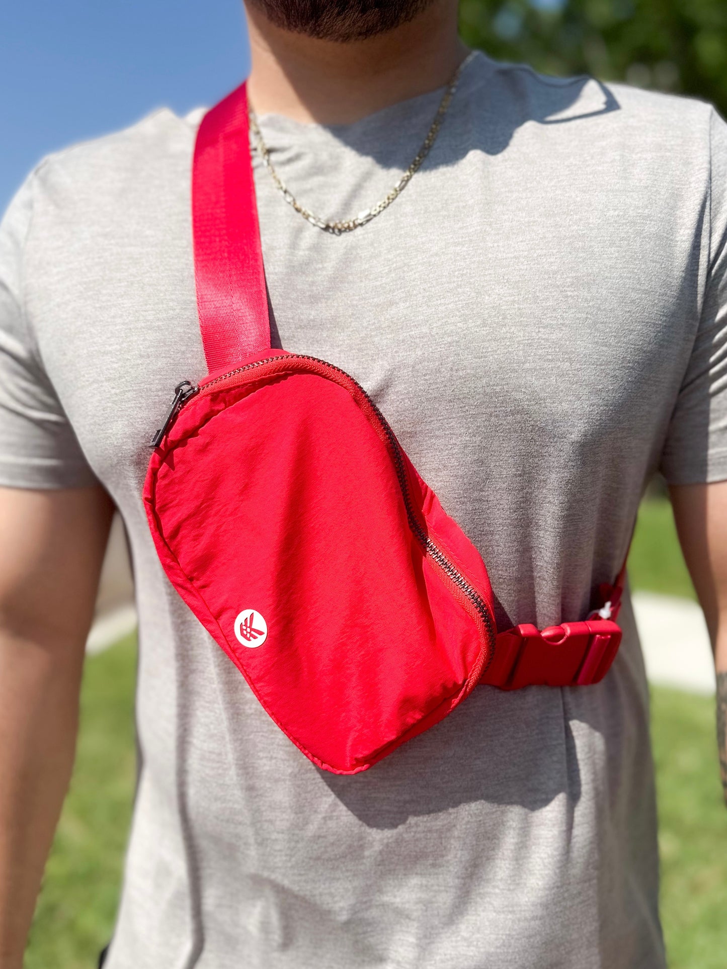 Red Belt Bag